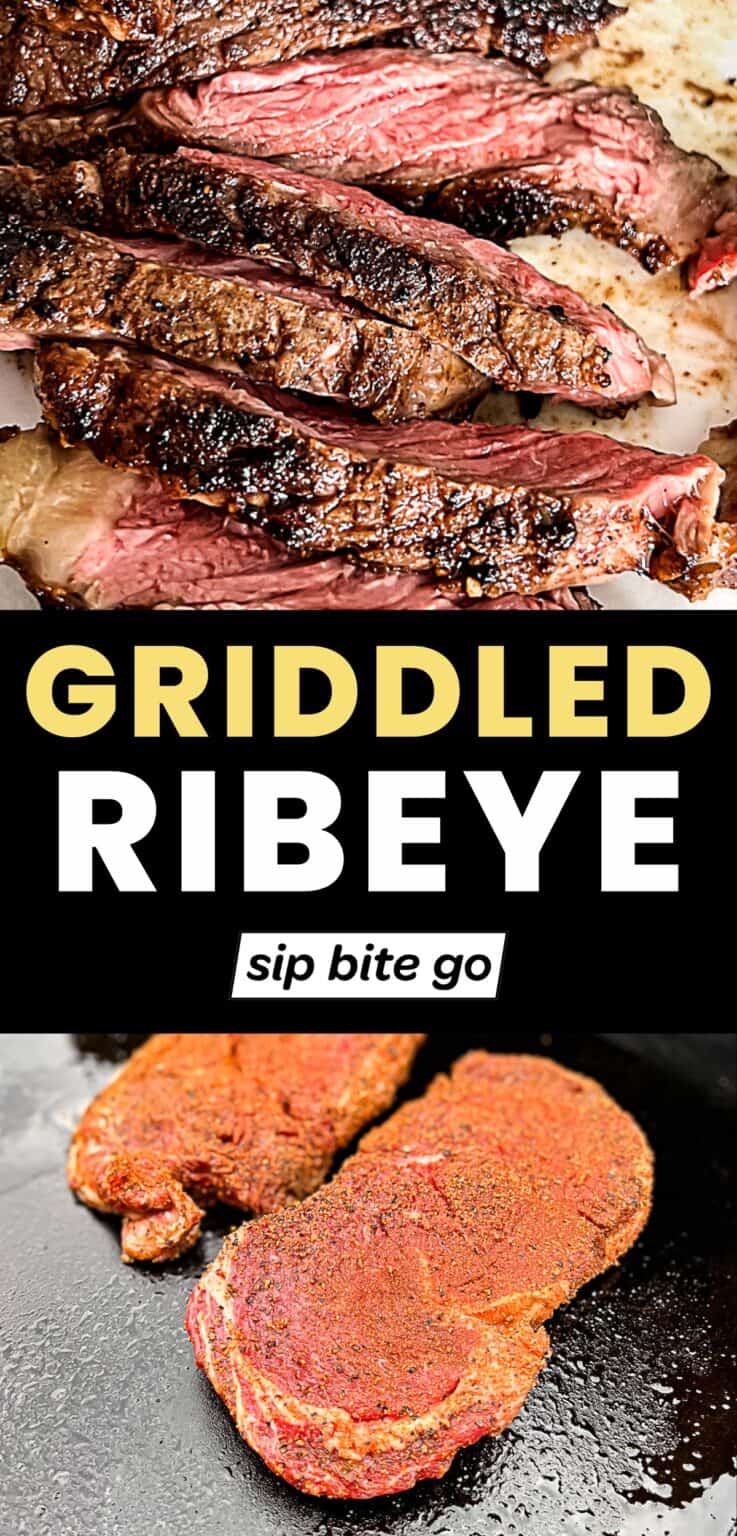 How To Griddle Ribeye Steaks Traeger Flatrock Sip Bite Go