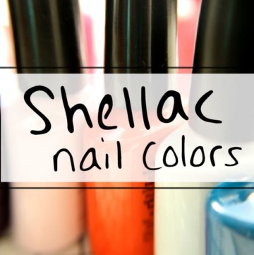 Shellac nail polish color palette Get the shellac look at home with this DIY shellac nail color pallet. #prettynails https://sipbitego.com/shellac-nail-polish-color-pallet/