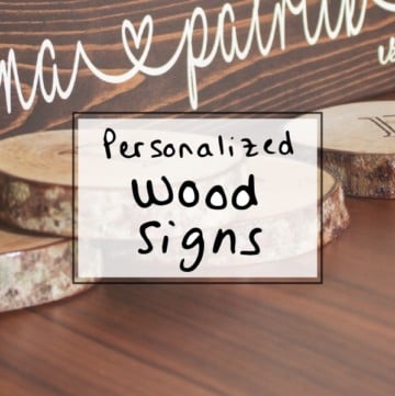 Unique Wedding Gift Idea: Personalized Wood Sign for Couples - a unique wedding gift idea they’ll have for life.