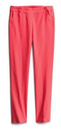 Tribal Fia Front Pocket Trousers in Coral pants