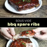 sous vide beef bbq spare ribs beef ribs