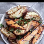 grilled potato wedges pin