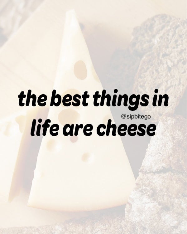 funny quote about cheese