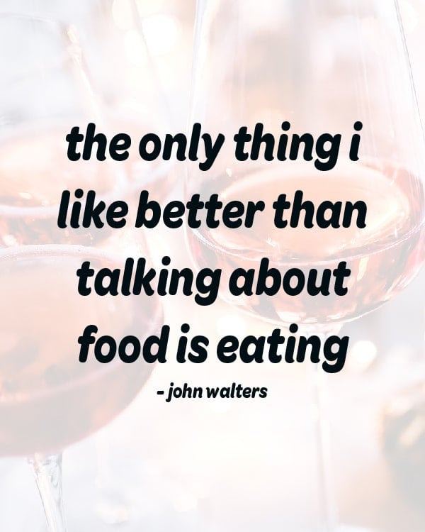 funny quote about eating food