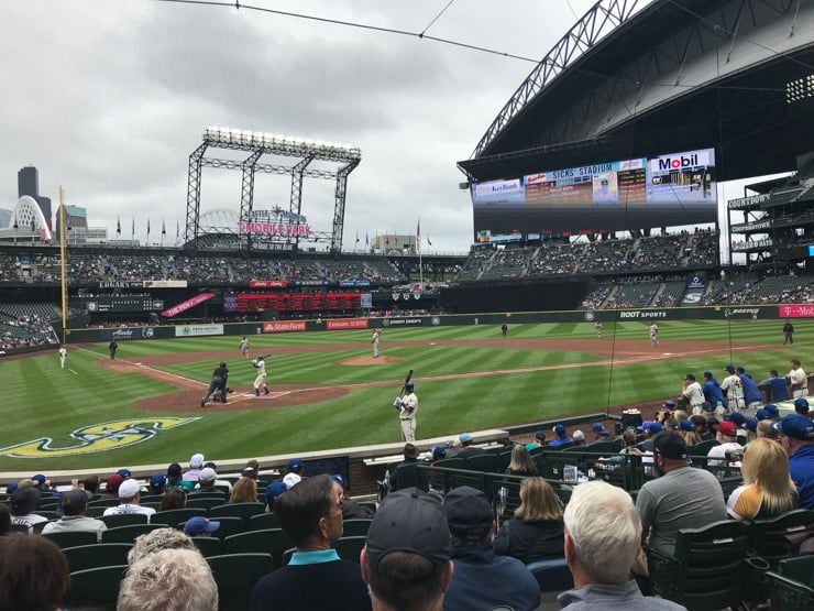 View from Home Plate at Safeco Field - Seattle Mariners Ba…