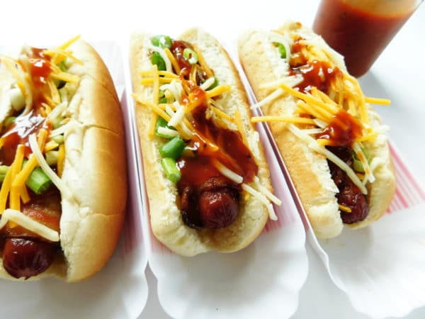 17 Gourmet Hot Dog Recipes w/ Fun Toppings for Your Next Party