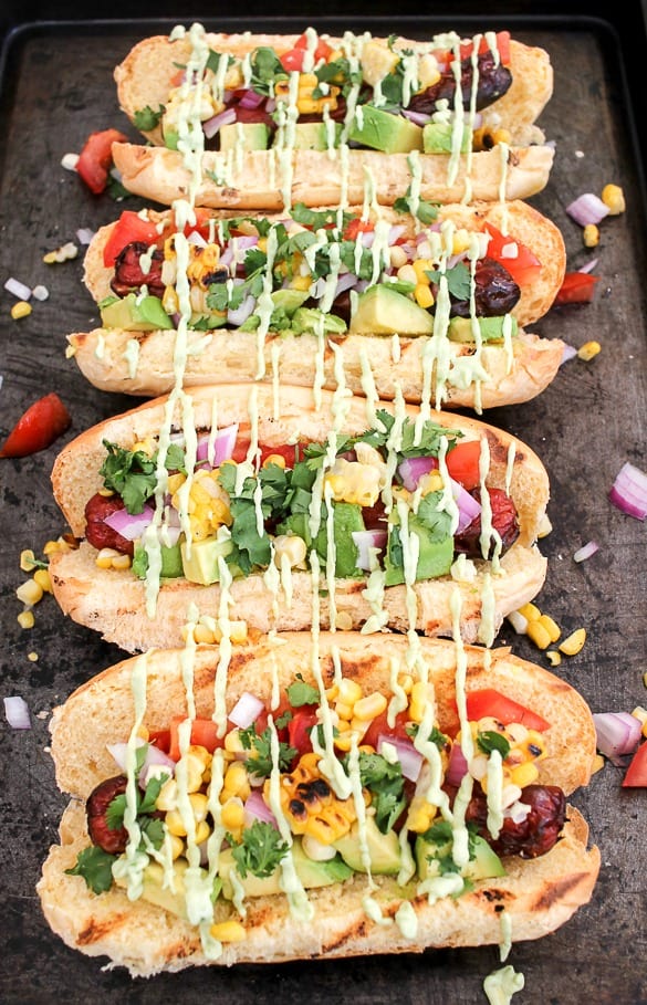 17 Gourmet Hot Dog Recipes w/ Fun Toppings for Your Next Party