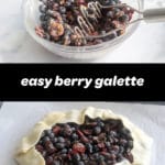 Mixed Berry Galette pin