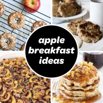 apple breakfast recipe ideas feature image