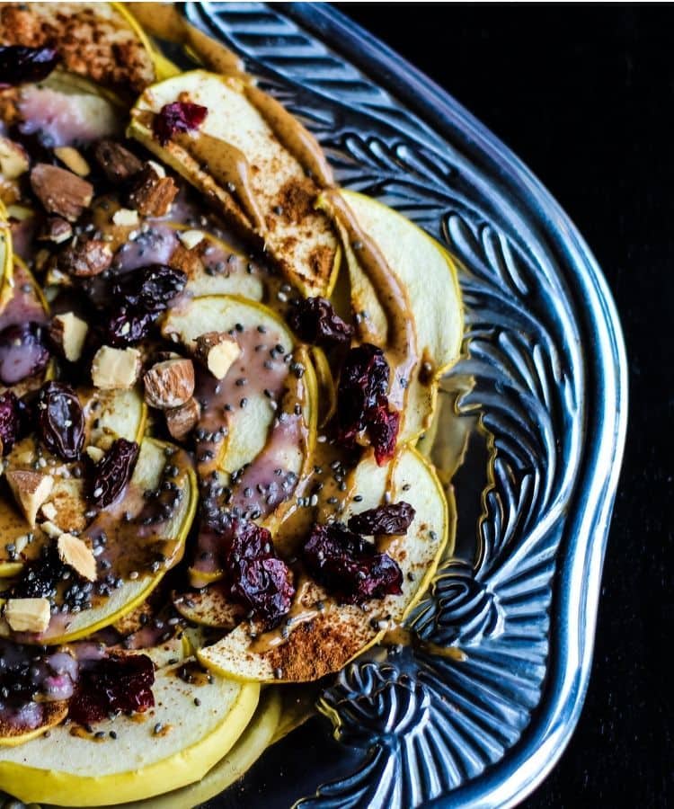 Air Fryer Apple Chips and Coconut Cranberry Nachos.