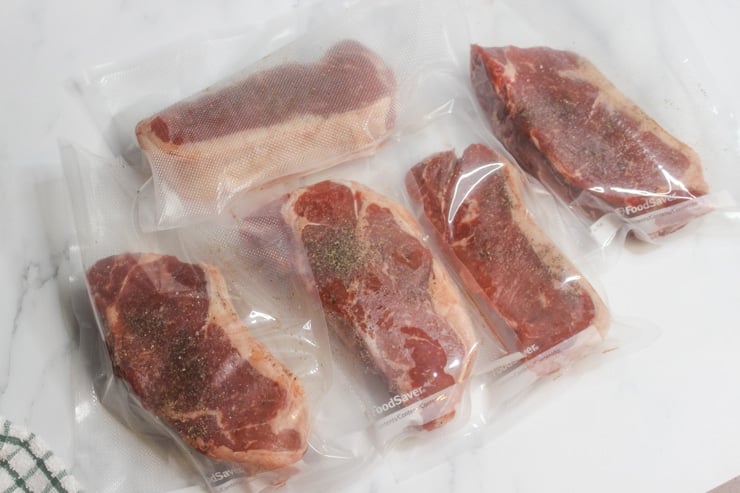 Cook Frozen Steak In A Sous Vide Bath Sip Bite Go