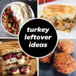 easy leftover turkey recipes ideas after thanksgiving feature pic