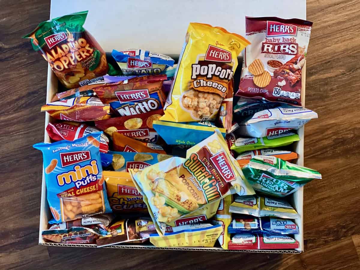 Herr's Chip Snack Gift Box