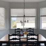 modern farmhouse gray kitchen with sous vide cookbook