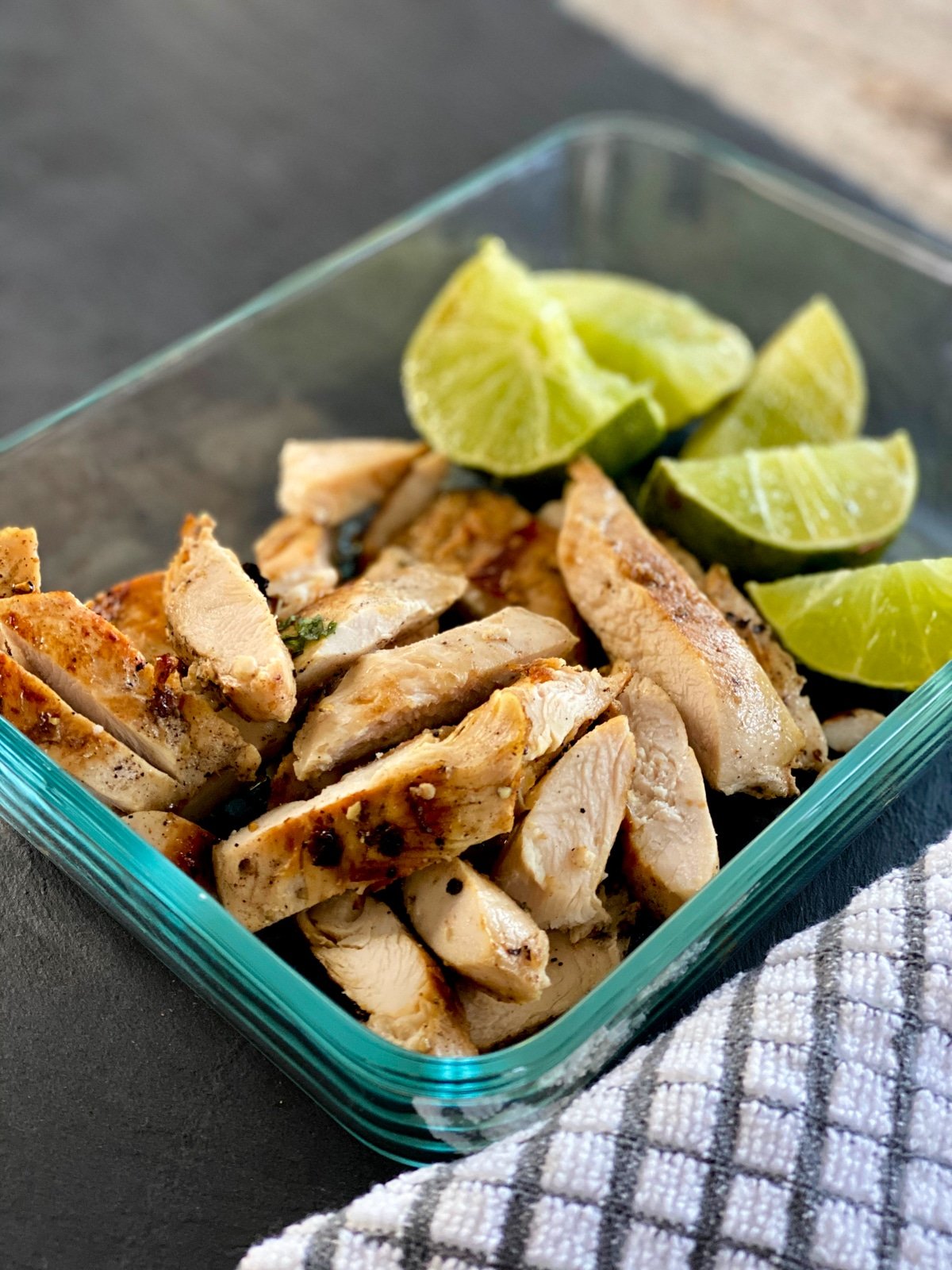 meal prepping sous vide chicken breast