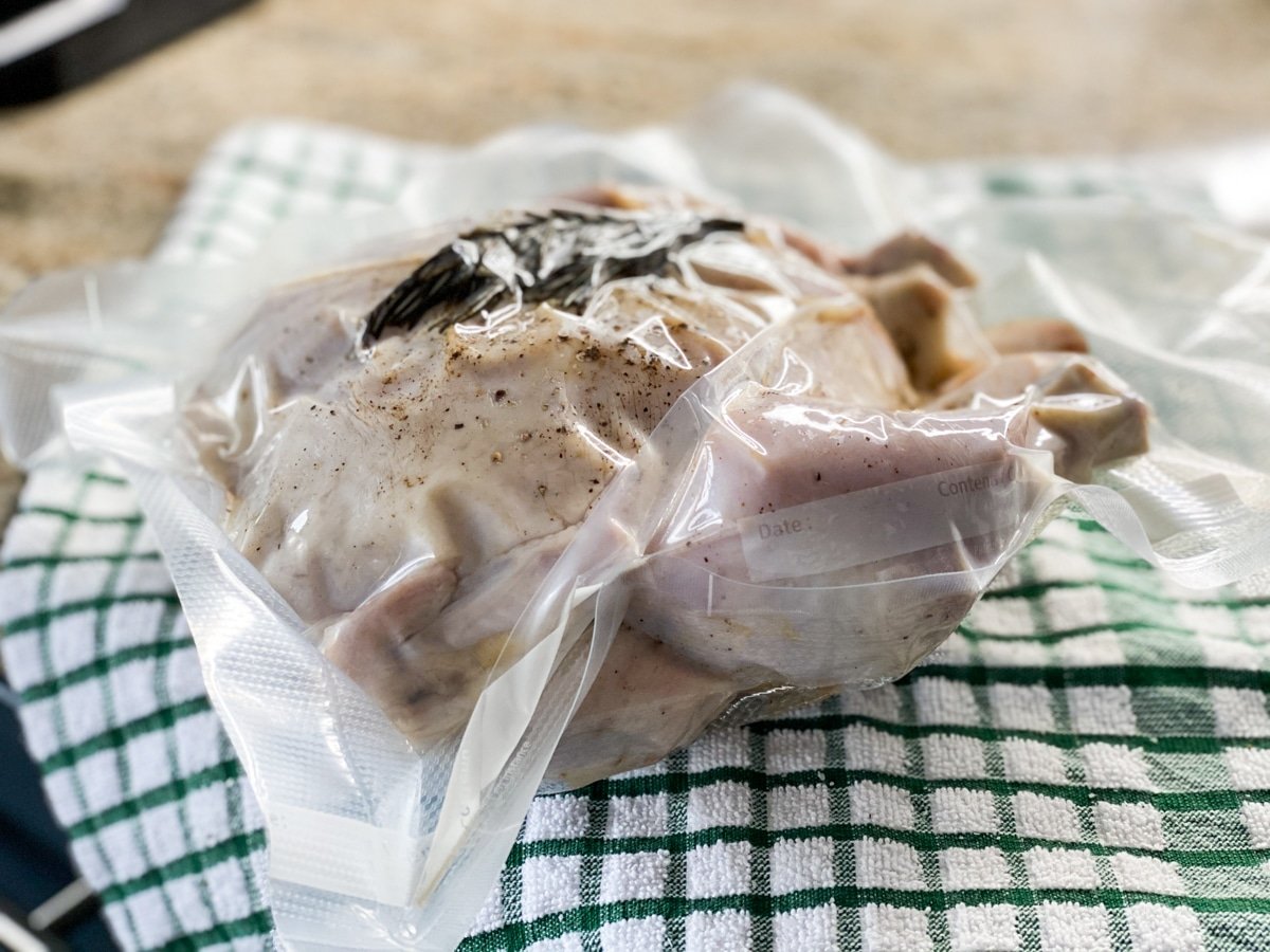 How To Vacuum Seal A Whole Chicken For Sous Vide Cooking Sip Bite Go