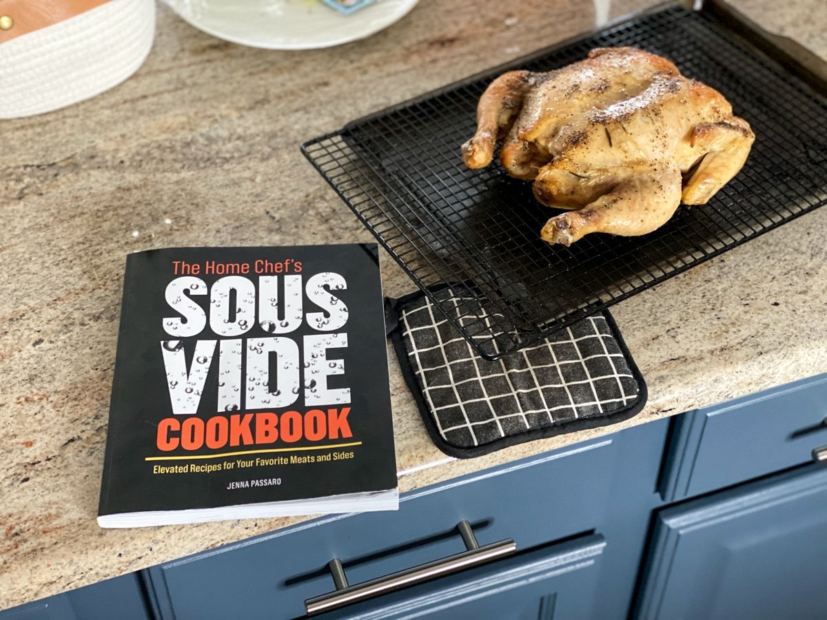 Sous Vide Whole Chicken - Tender, Juicy Perfection! - crave the good