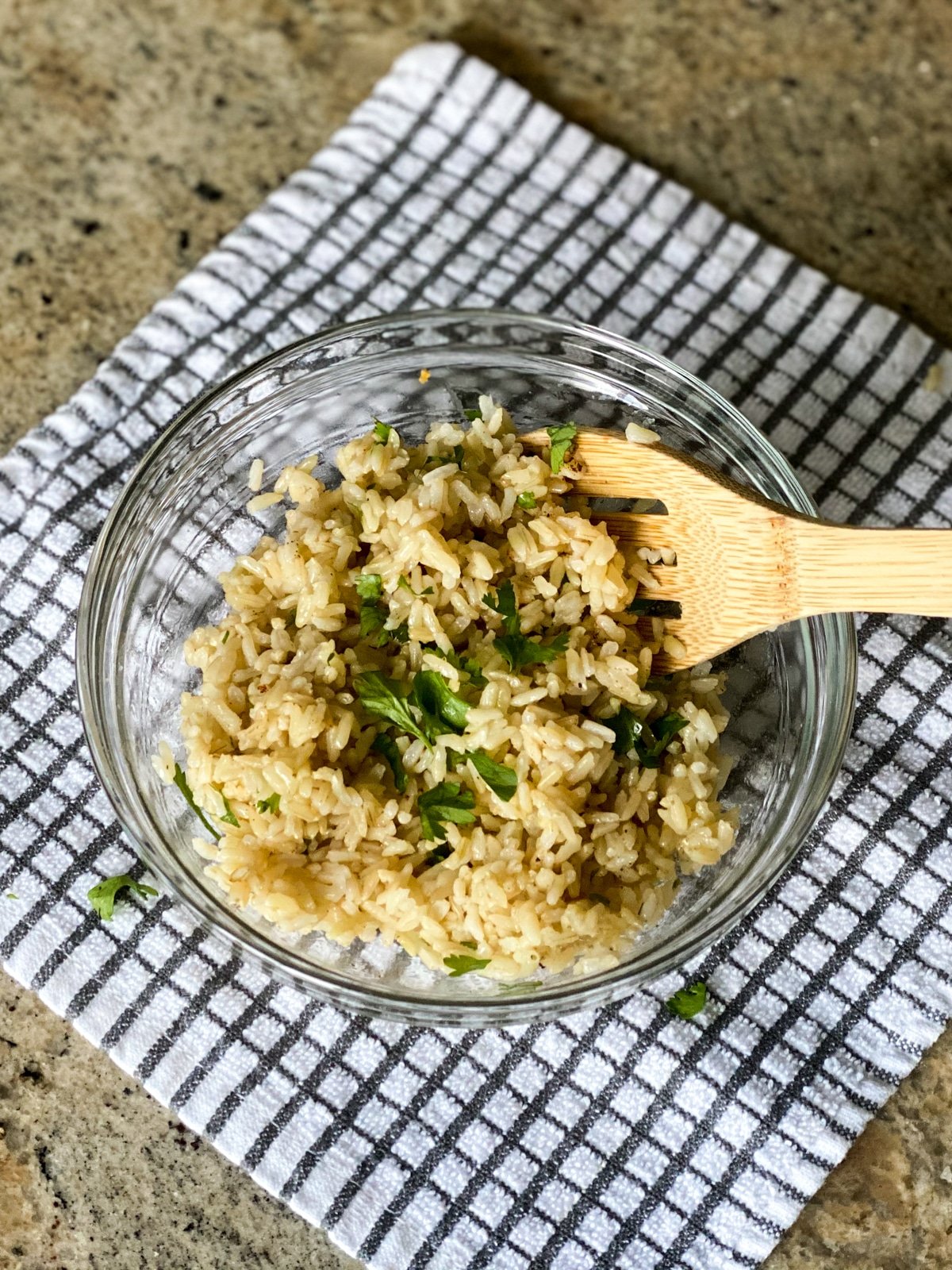 instant pot rice with cilantro