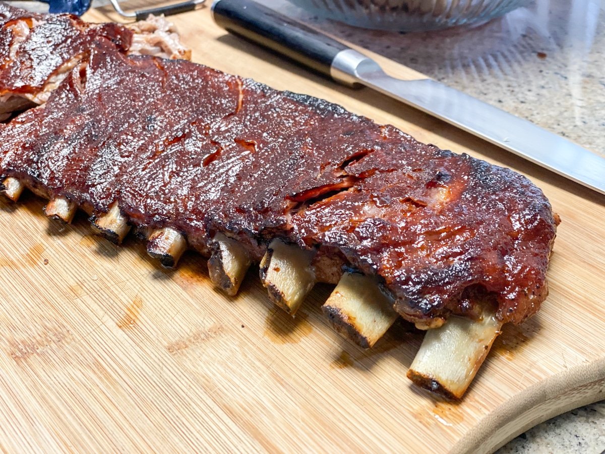 leftover bbq pork ribs