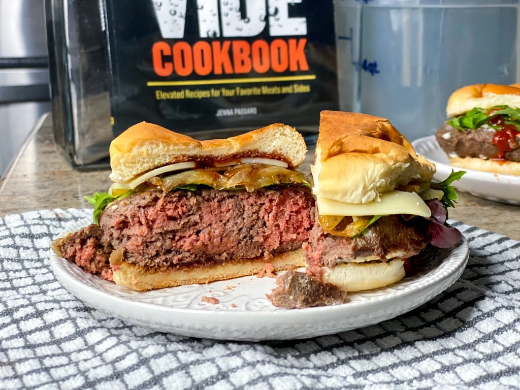 sous vide burgers for a crowd