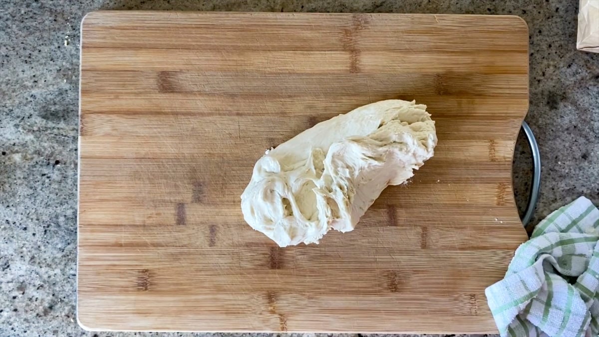 ball of pizza dough from whole foods