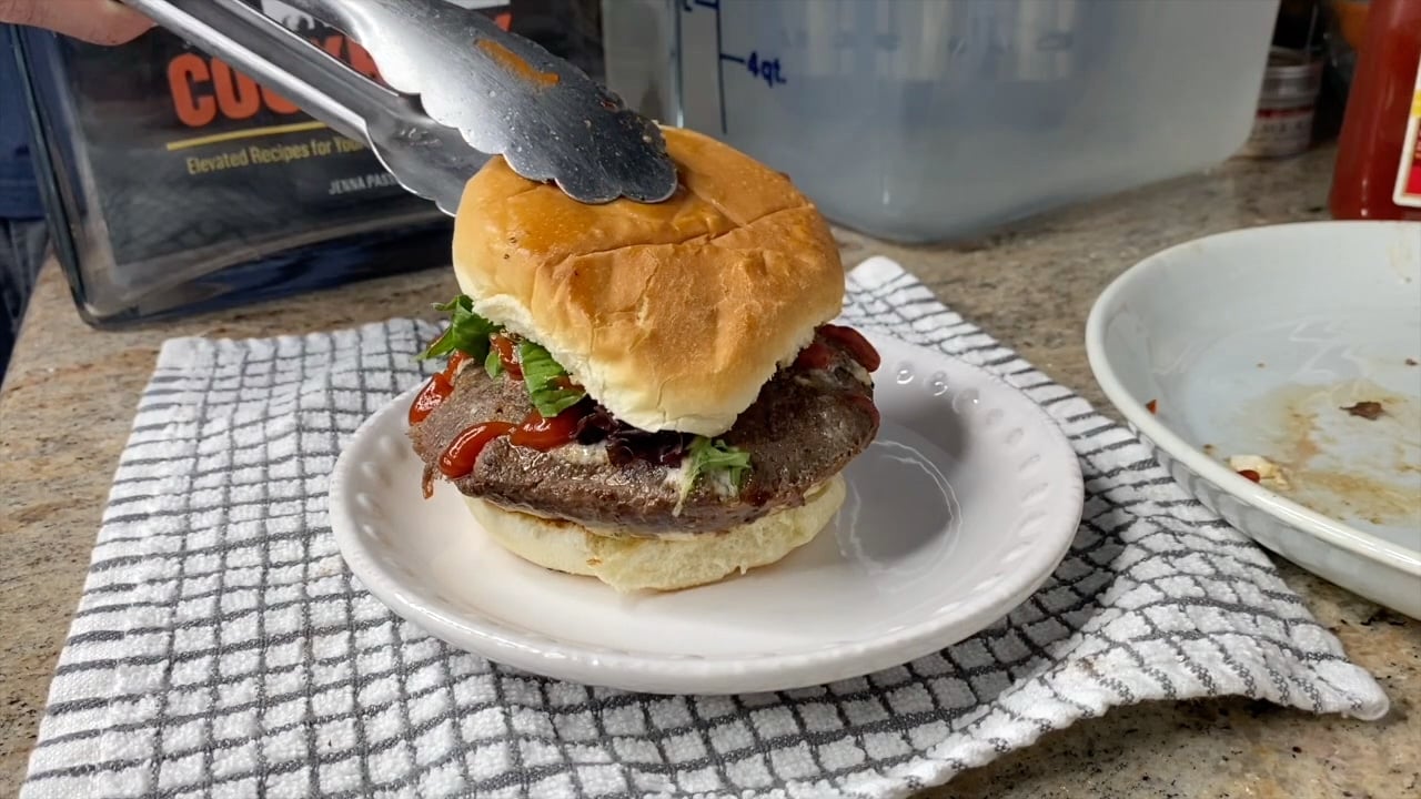 sous vide burger