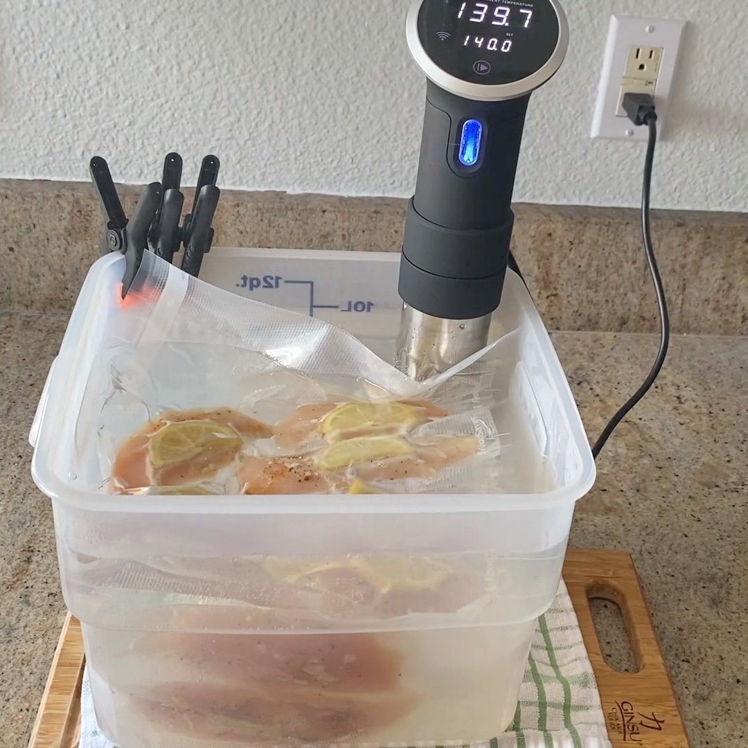 sous vide chicken breast with anova sous vide machine