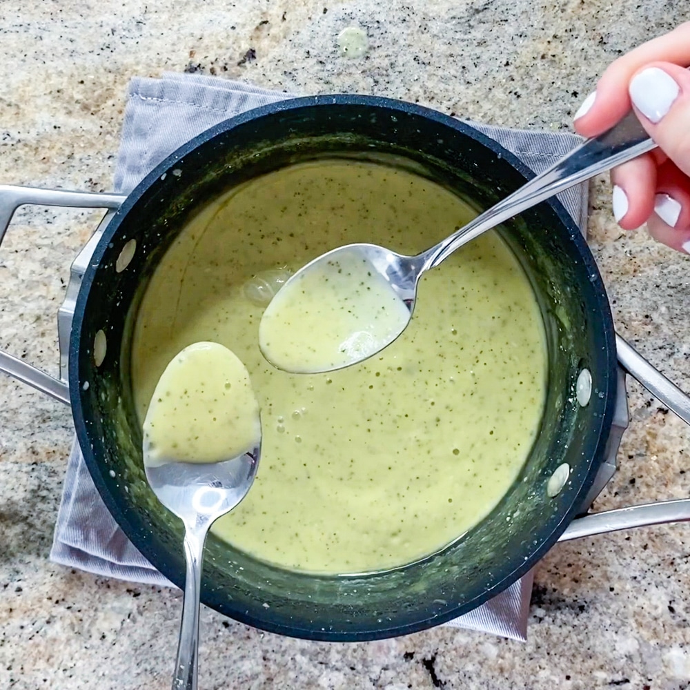 pureed zucchini soup