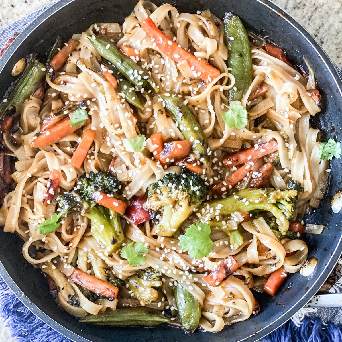 Frozen Stir Fry Vegetable with Rice Noodle Recipe Sip Bite Go Sip