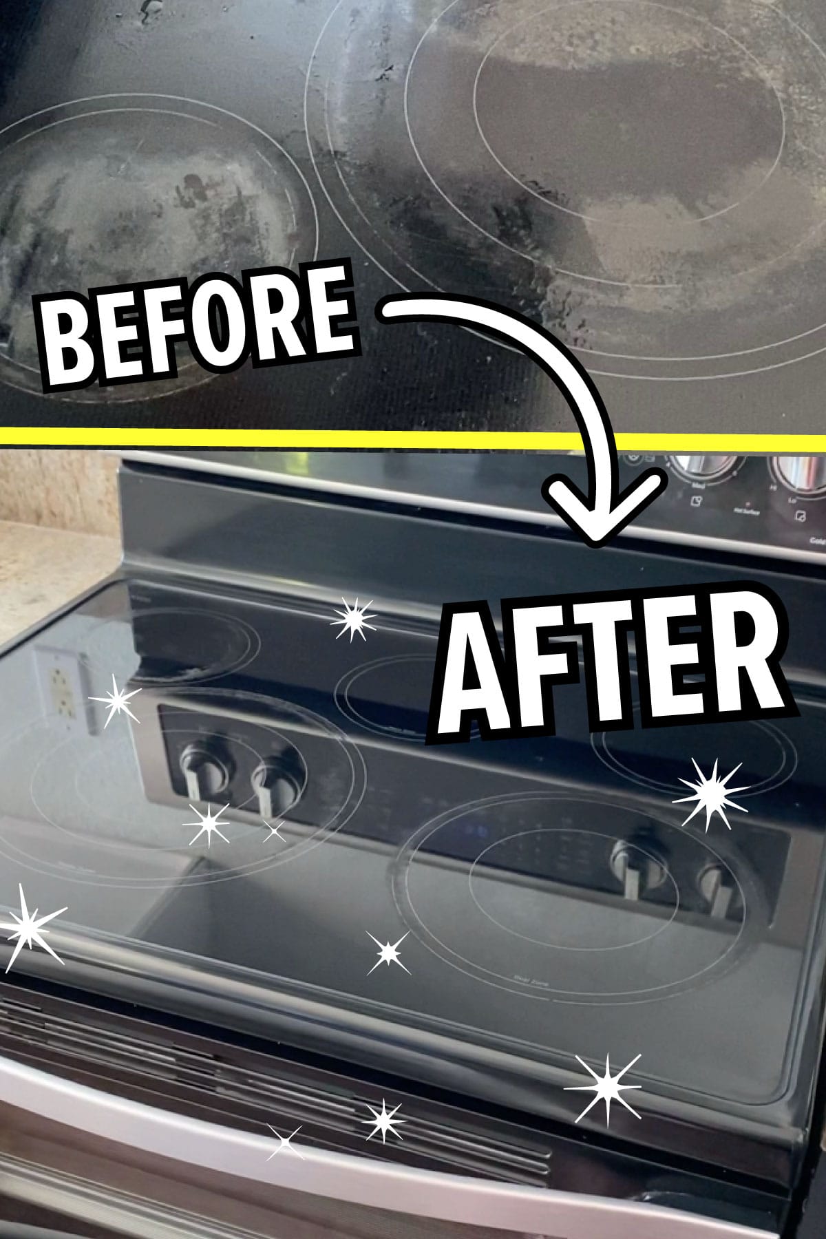 How To Clean A Flat Black Glass Stove Top (Quick + Easy) - Sip Bite Go