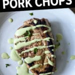 sous vide bone in pork chops recipe pinterest pin