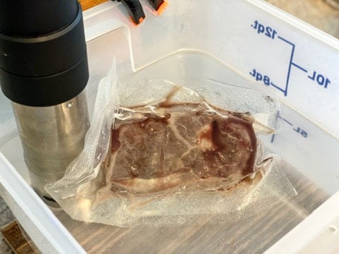 sous vide steak recipe