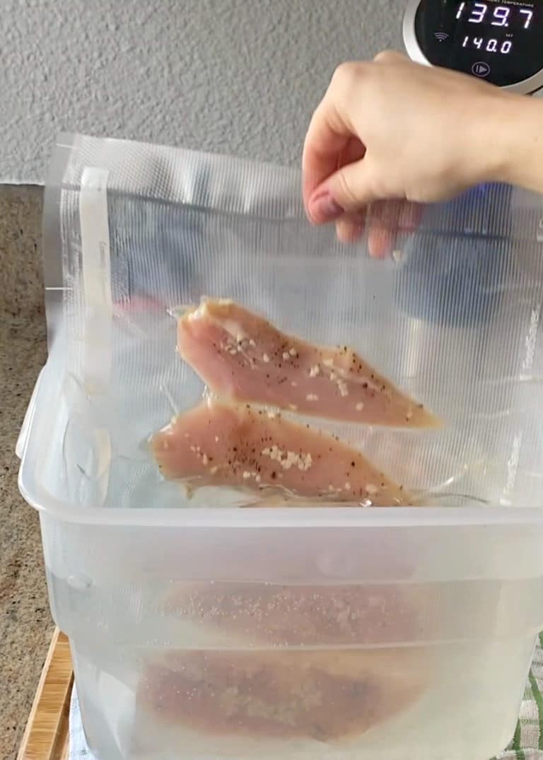 Sous Vide Chicken Temperature and Time Guide - Sip Bite Go