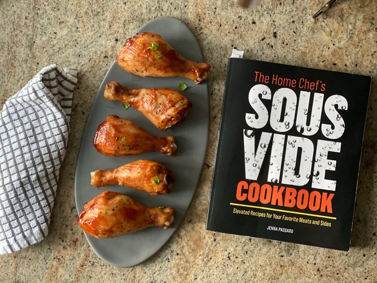 chicken legs sous vide with The Home Chef's Sous Vide Cookbook