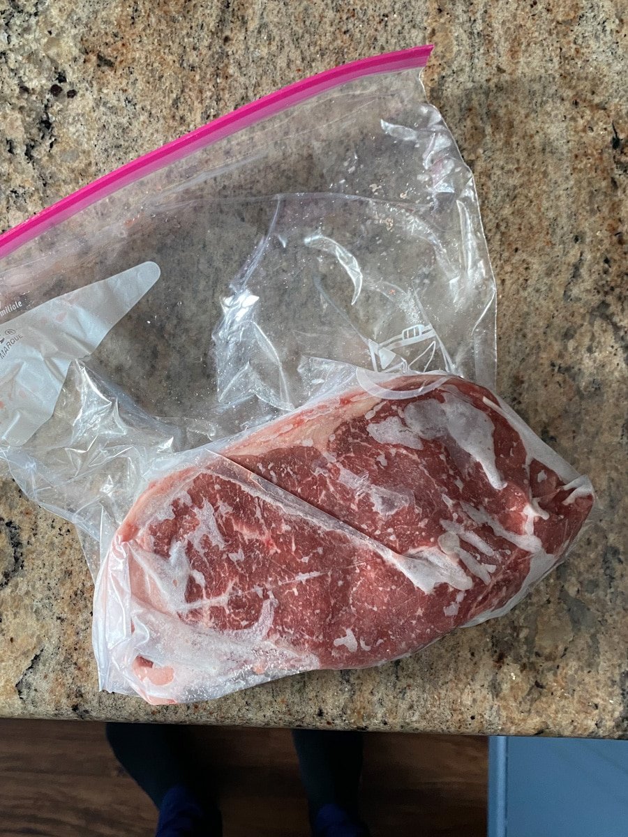 ny strip sous vide steak