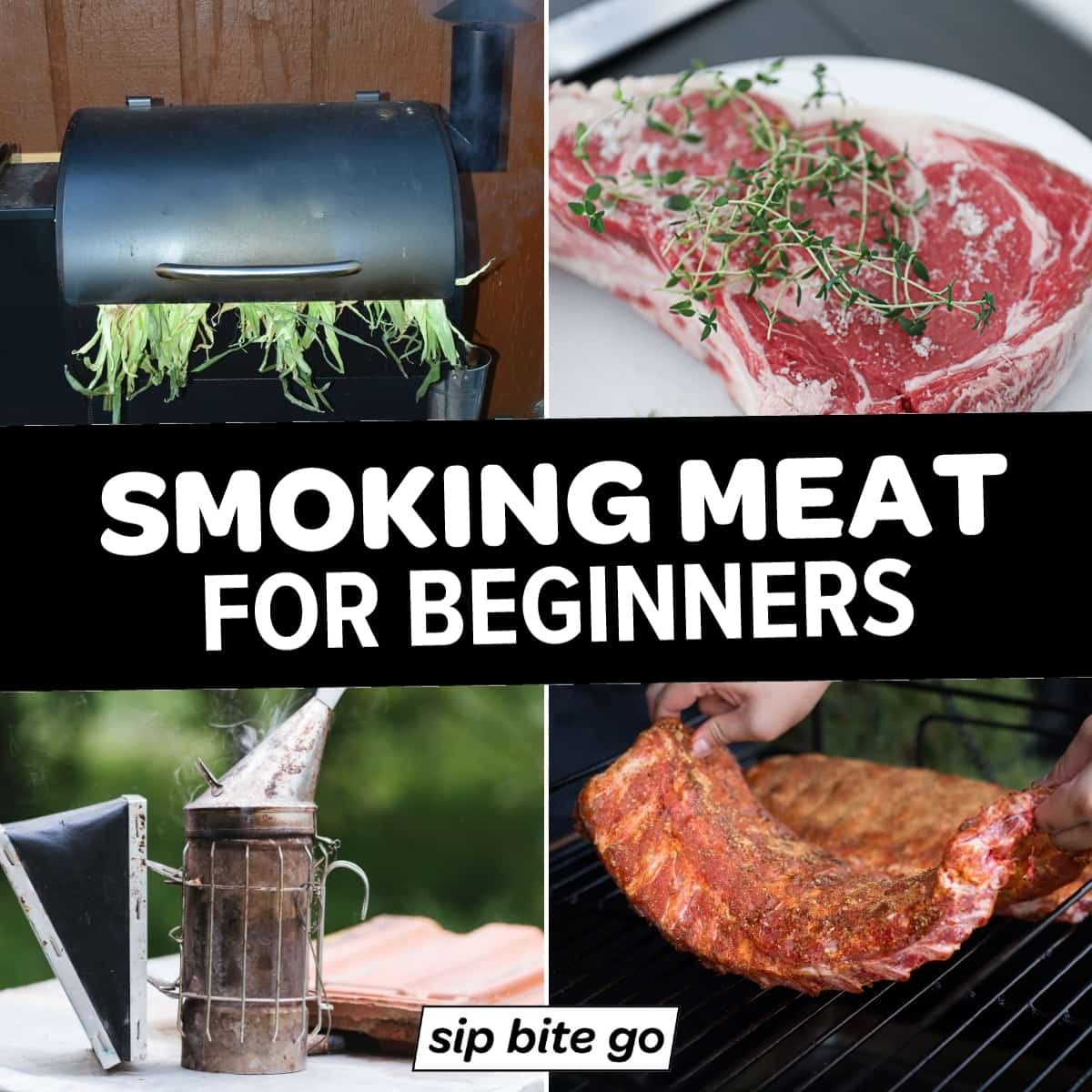 Smoking Meat For Beginners: How To Start Smoking Food At Home - Sip Bite Go