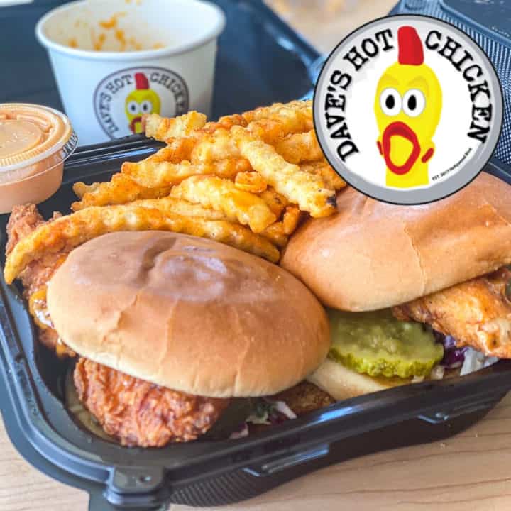 Image of Dave's Hot Chicken menu items