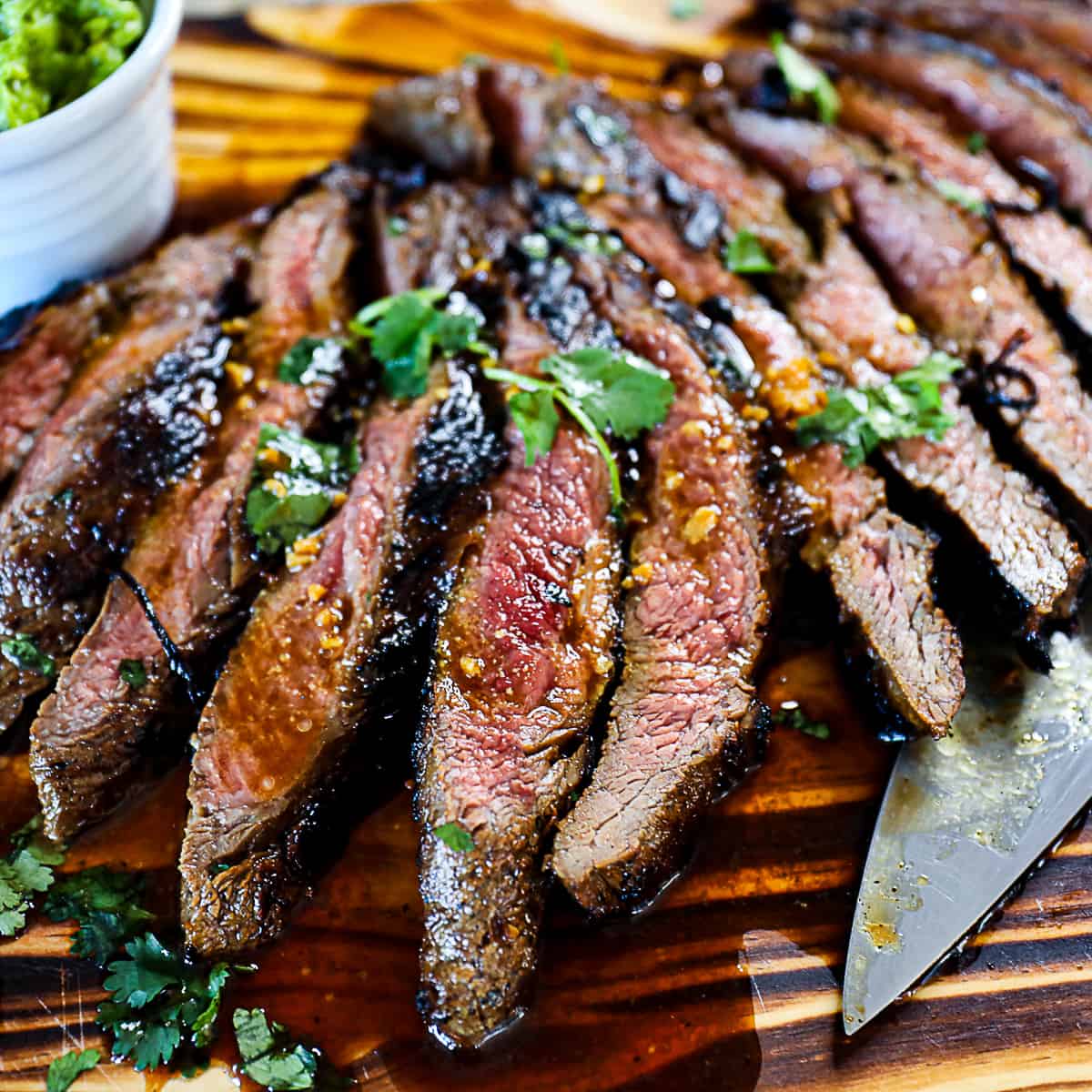 Flank Steak Marinade Recipe To Sear Grill Or Broil Finish Sip Bite Go 