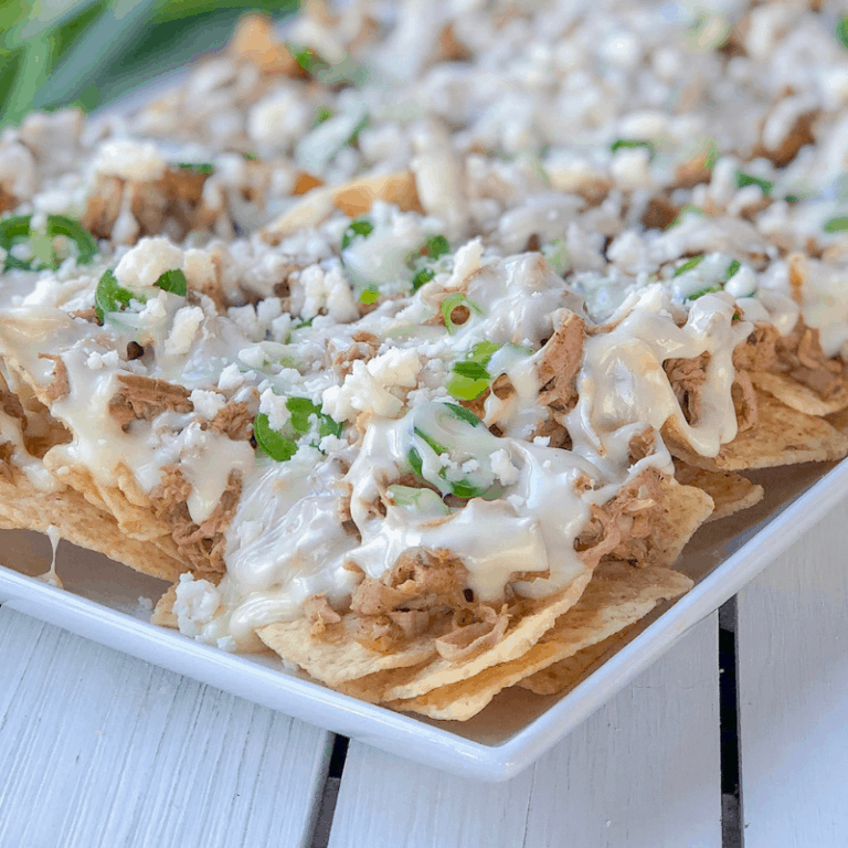 Hatfield Slow Cooker Pulled Pork Nachos