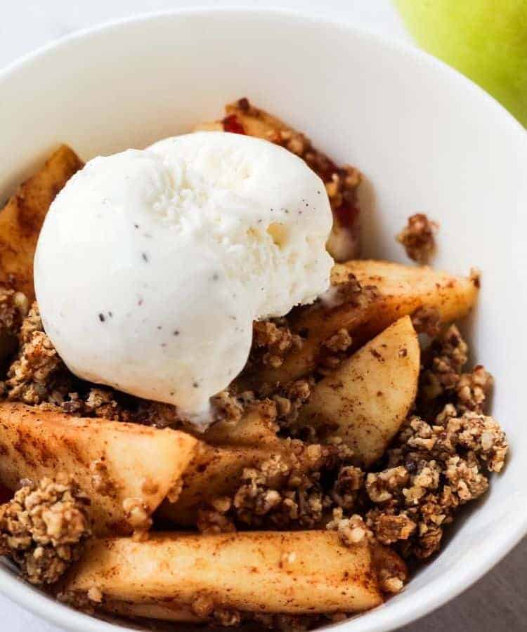 Healthy Apple Crisp