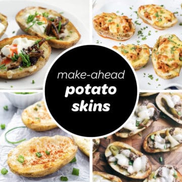 Potato Skins Recipes collage
