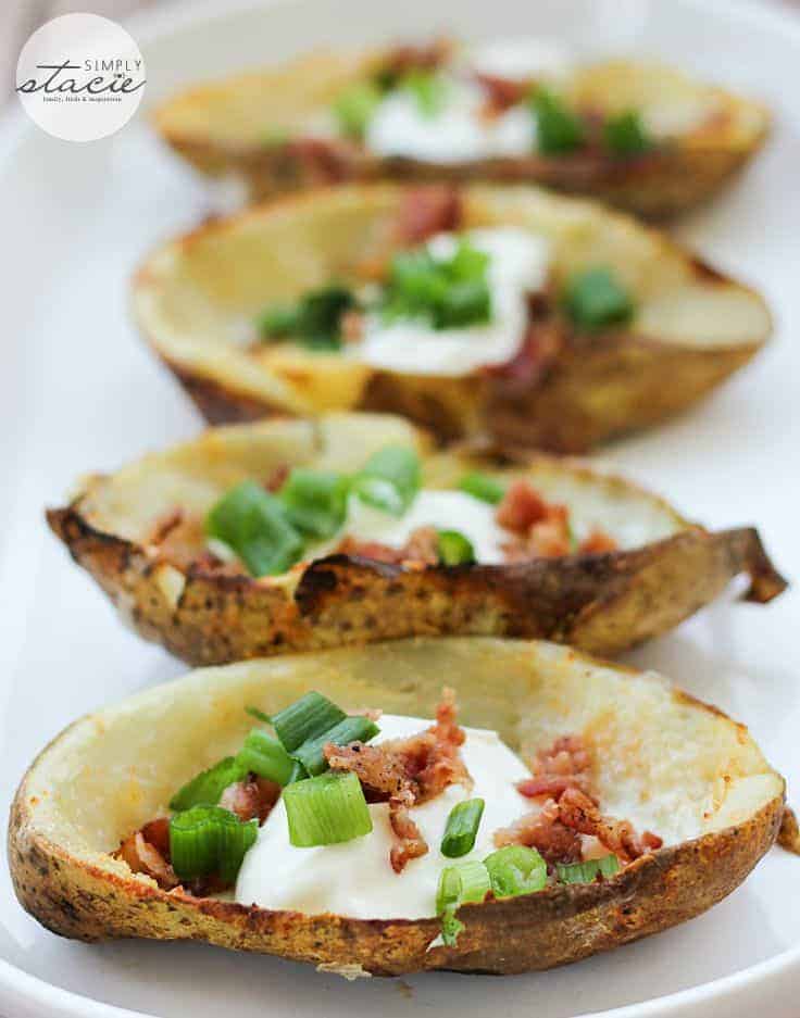 Cheesy Potato Skins