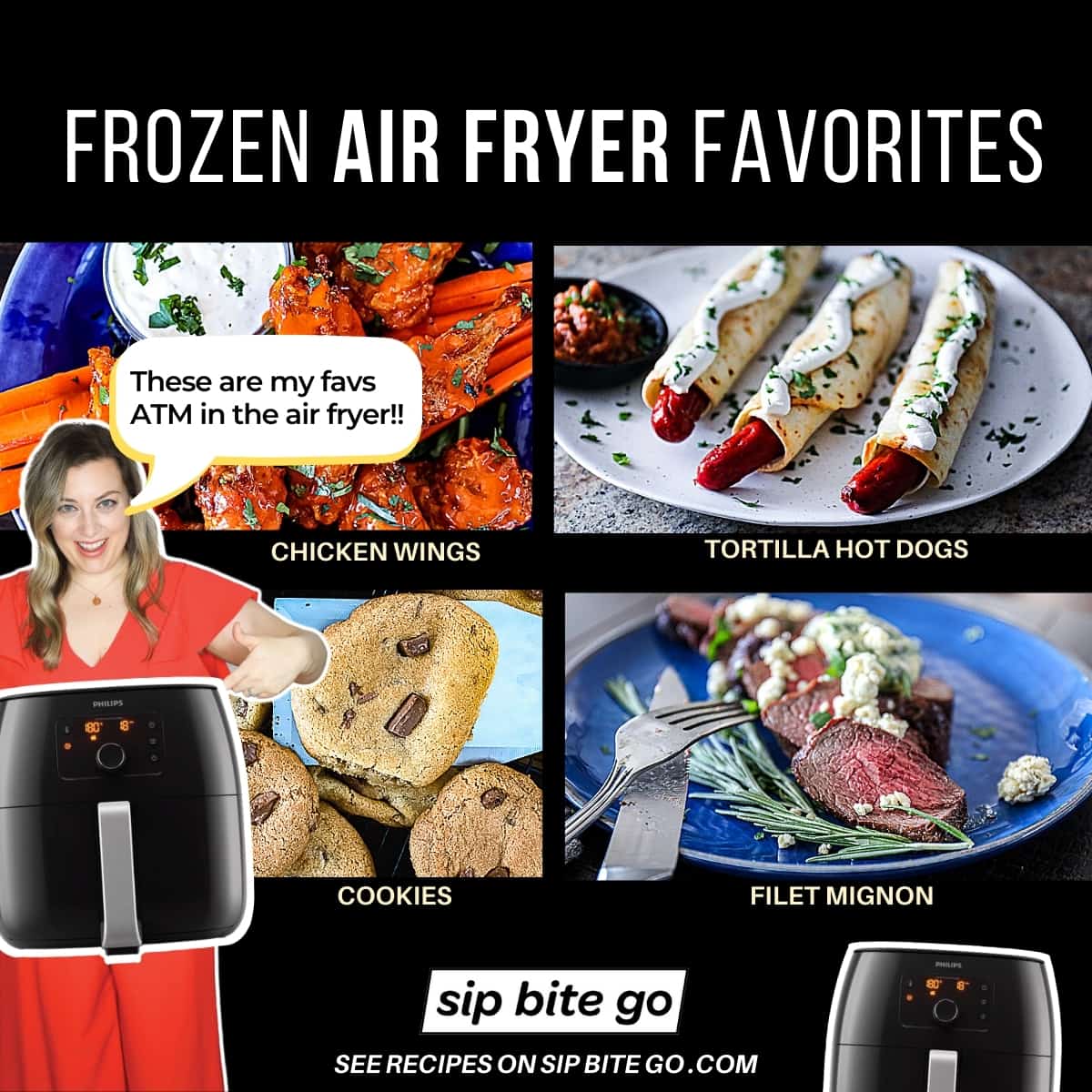 Philips Air Fryer Cooking Times & Temperature Chart