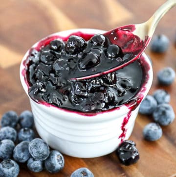 Fresh Blueberry Compote