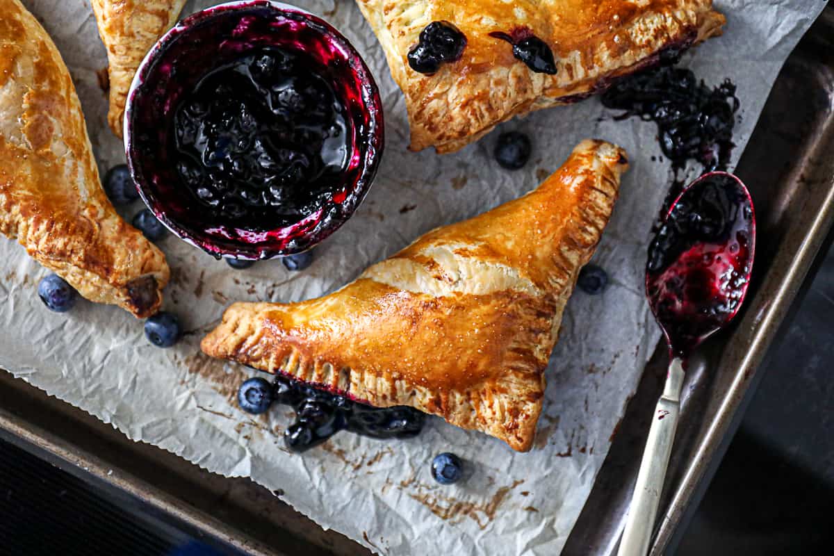 Blueberry Turnover from scratch