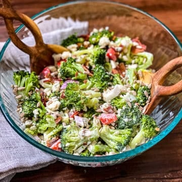 Broccoli And Blue Cheese Salad Appetizer