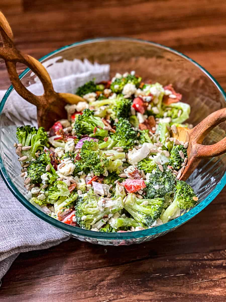 Broccoli And Blue Cheese Salad Appetizer