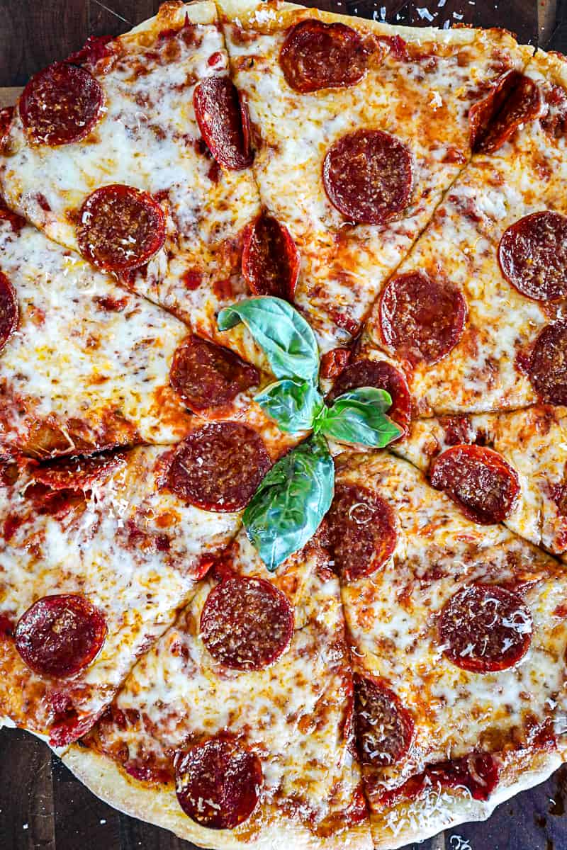 Homemade Pepperoni Pizza Recipe - Sip Bite Go