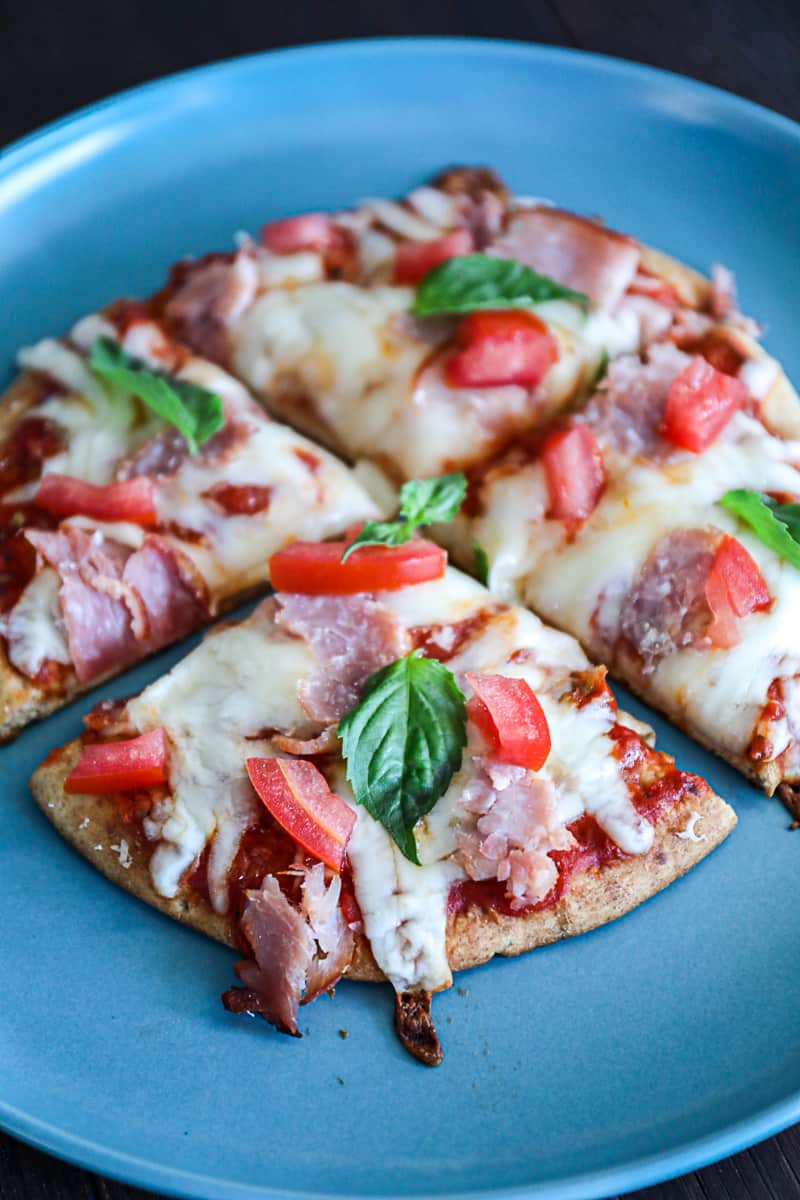 Oven Baked Pita Bread Pizza