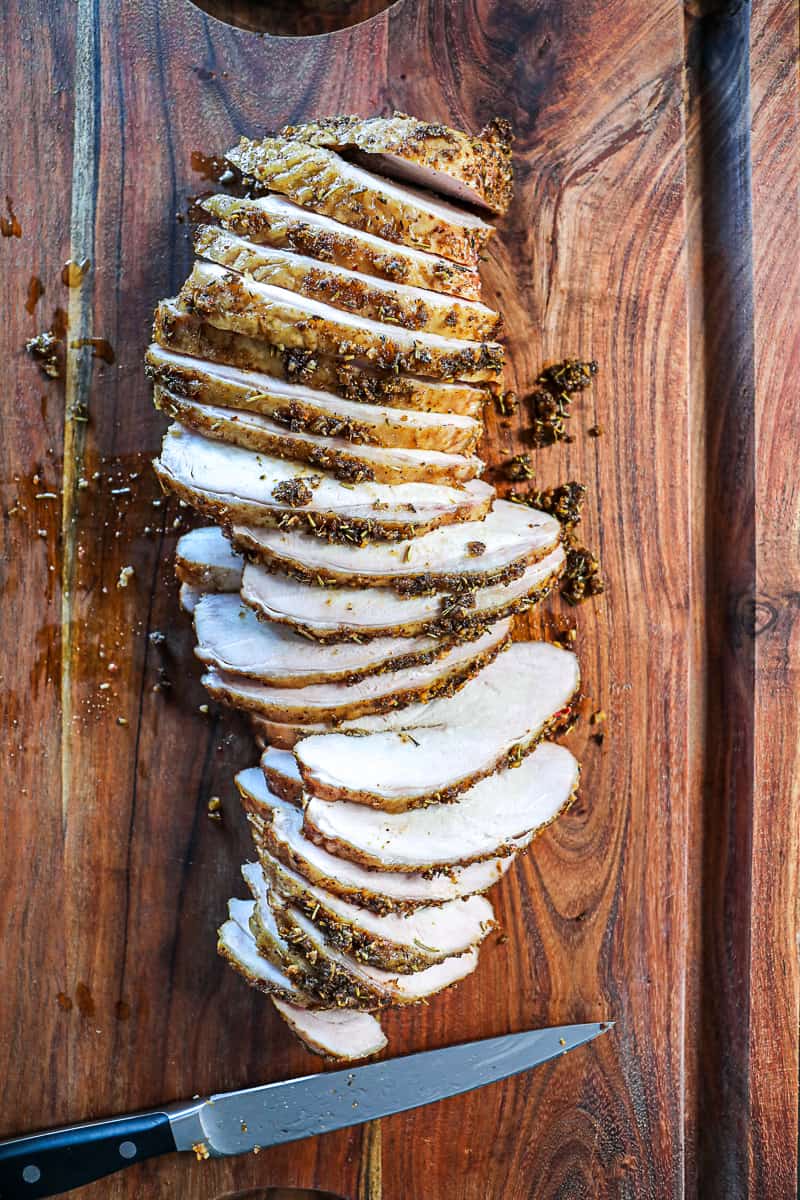 Smoked Turkey Breast Traeger Grill Cooked
